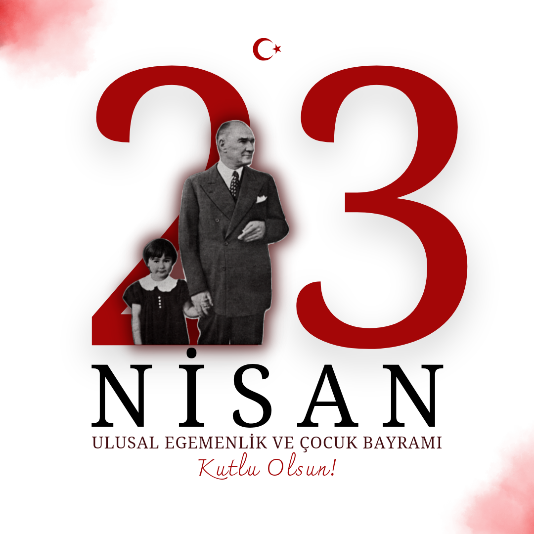 Kaymakamımız Mahmut HERSANLIOGLU'nun 23 Nisan Ulusal Egemenlik ve Çocuk Bayramı Mesajı 